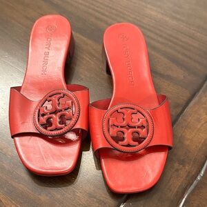 Tory Burch Bold Red Sandals